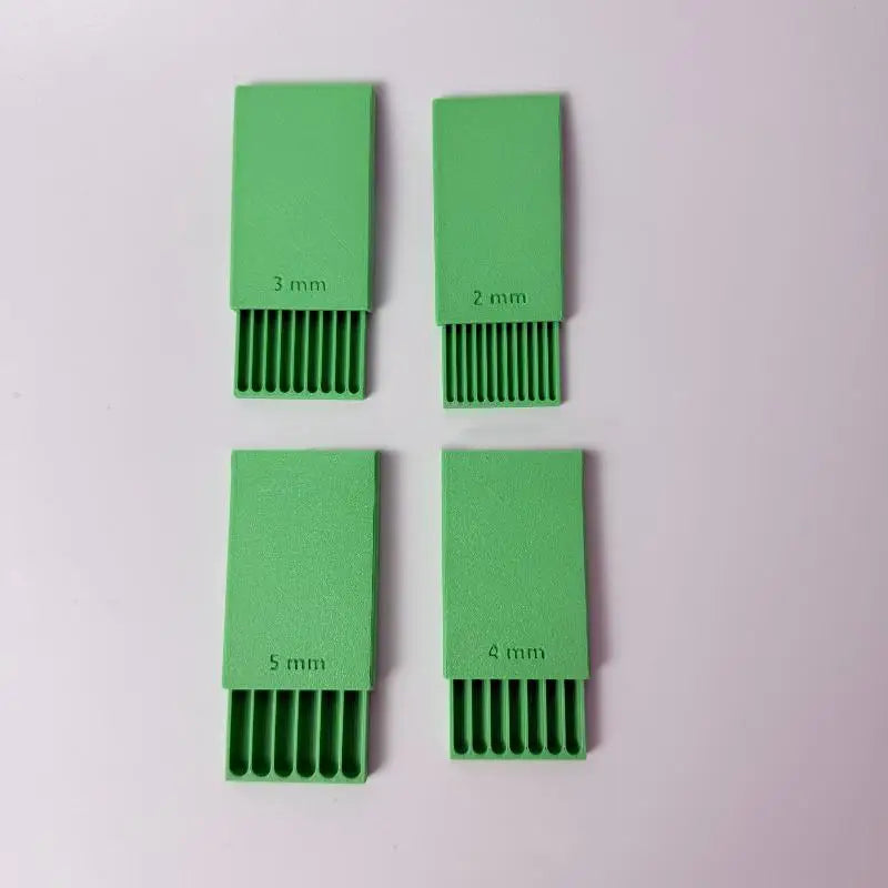 Nail Art Bead Roller Kit — 4-Piece Clay and Gel Extruder Set