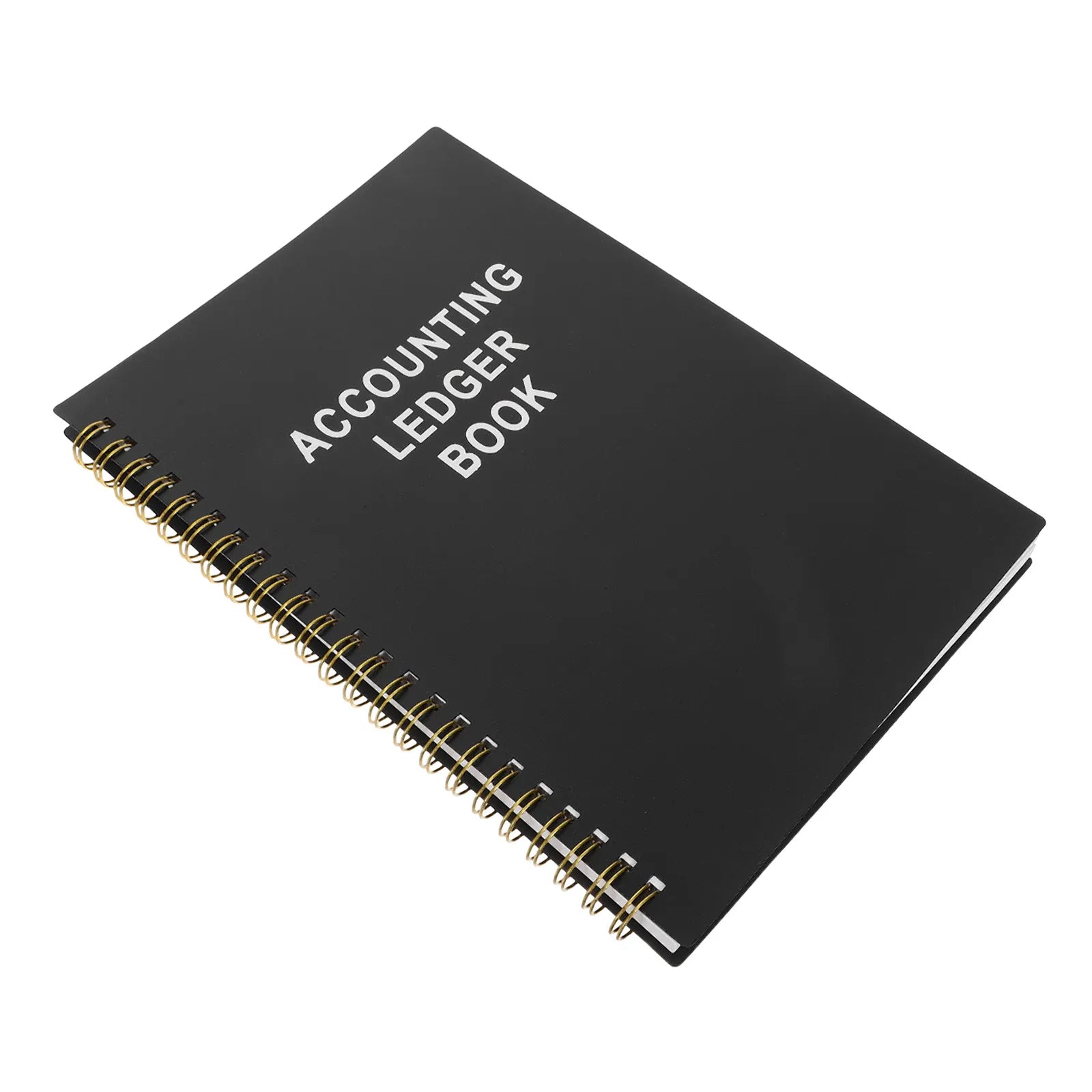 Accounting Ledger Book — Spiral Bound Expense Tracker & Finance Log
