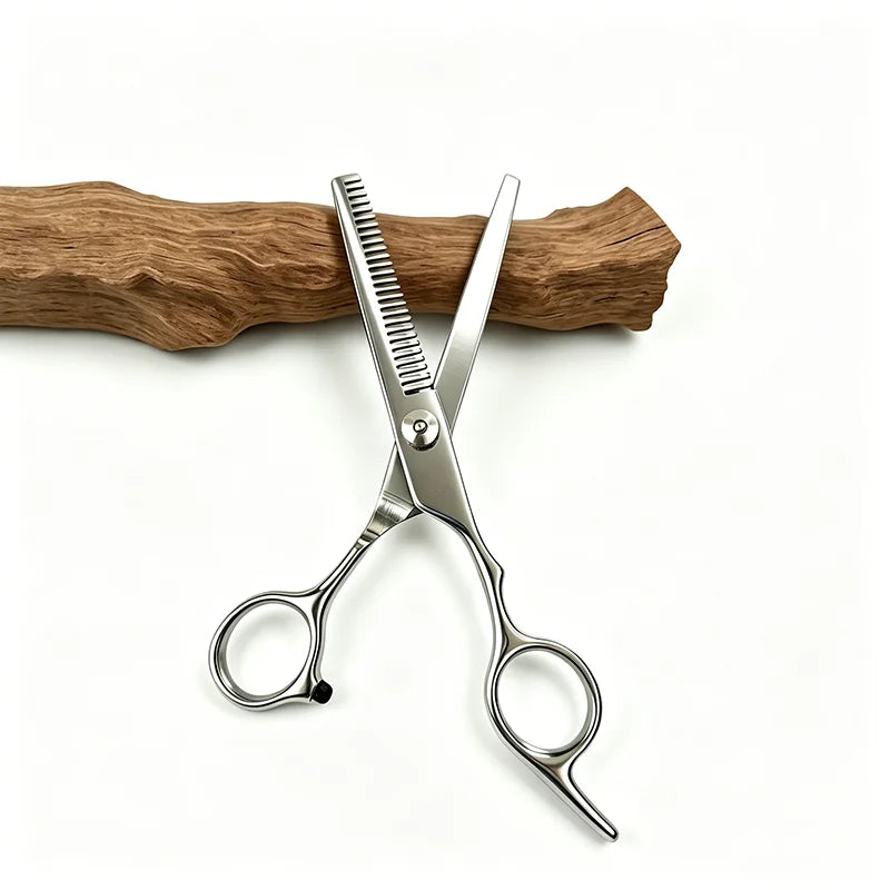 Professional Hairdressing Scissors Set — Precision Cutting and Thinning Tools