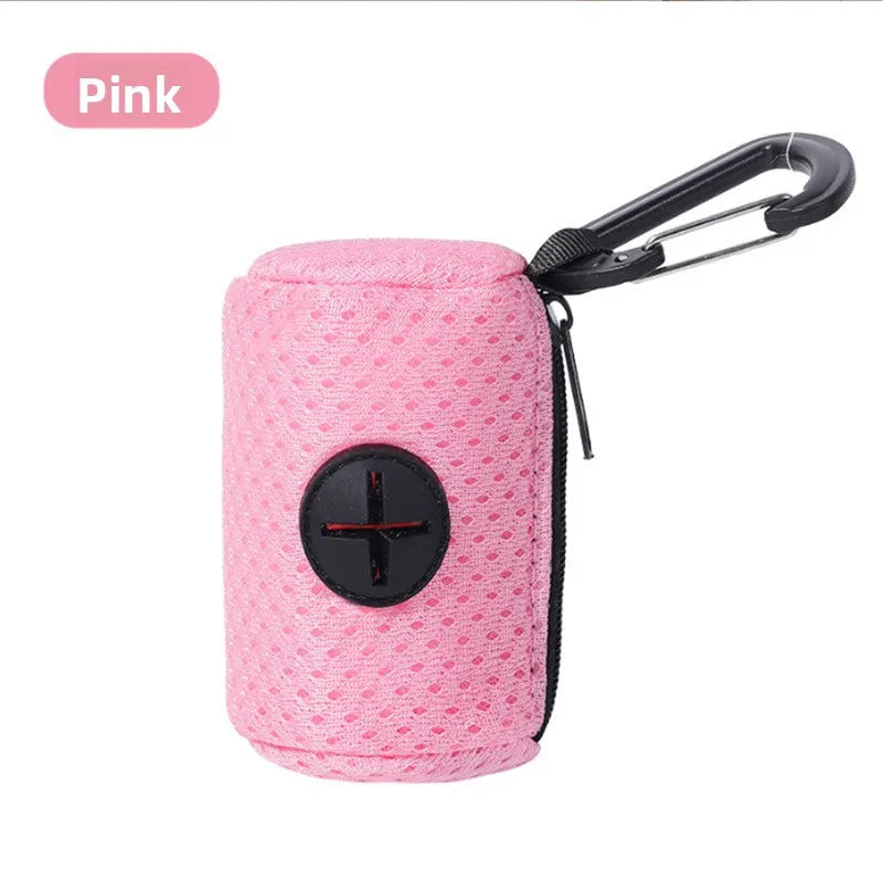 Hanging Dog Poop Bag Dispenser — Convenient Waste Bag Holder for Walks