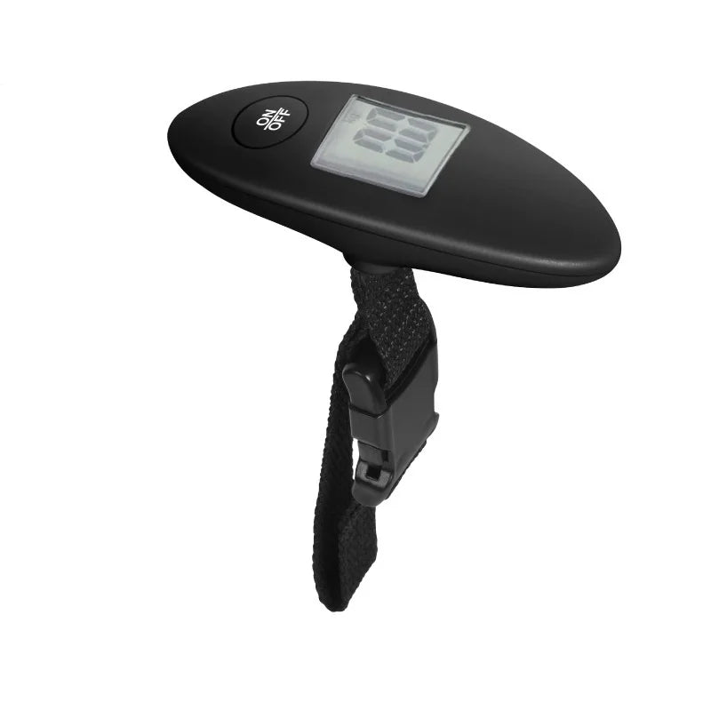Digital Luggage Scale — High Precision Portable Hanging Scale with Webbing