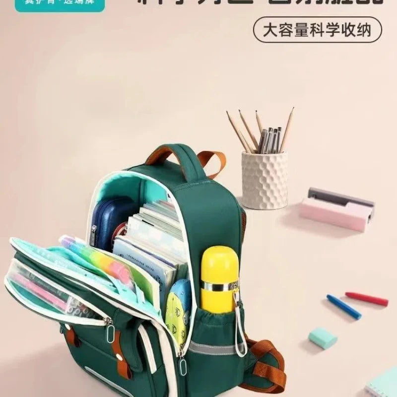 SOATIM Kids School Backpack — Waterproof Oxford Fabric Book Bag
