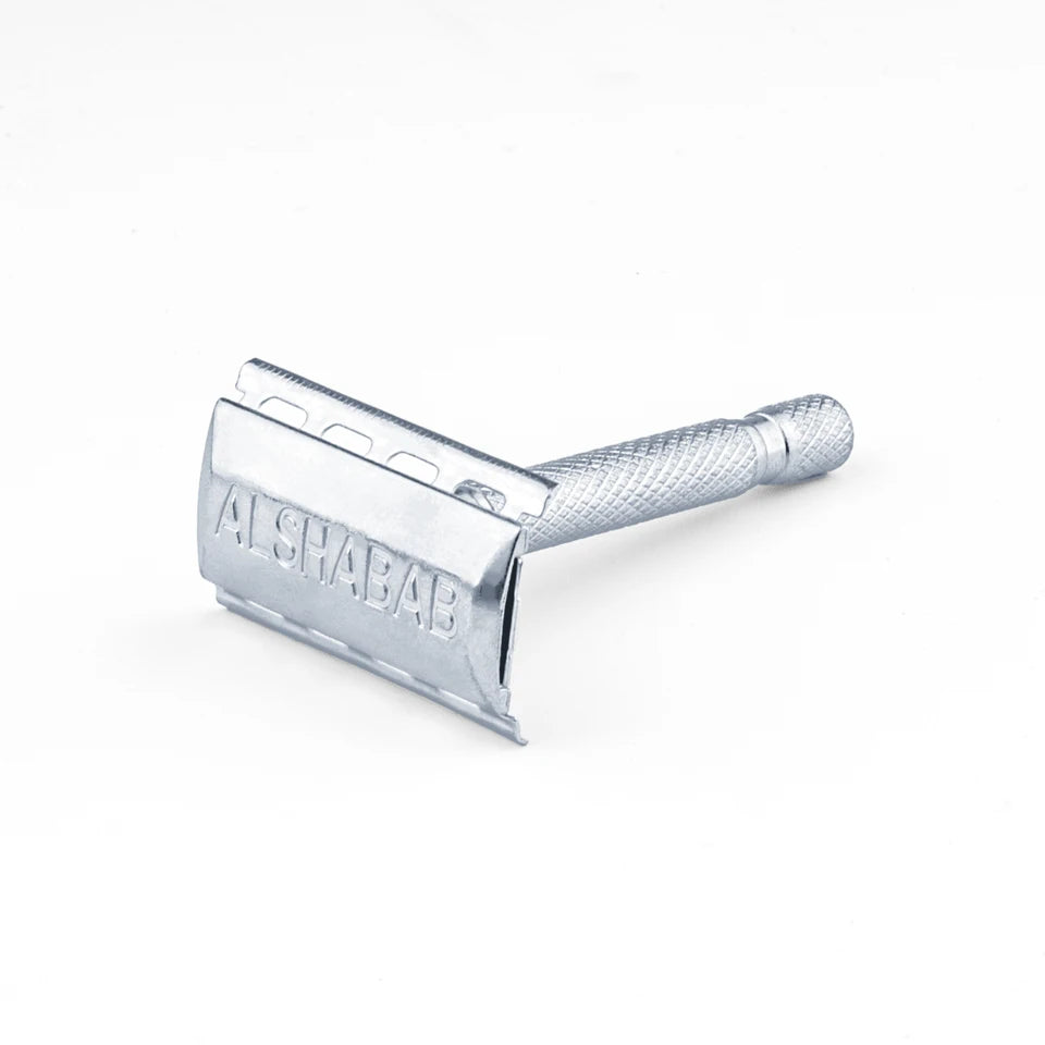 Stainless Steel Safety Razor — Manual Double Edge Shaving Tool for Men