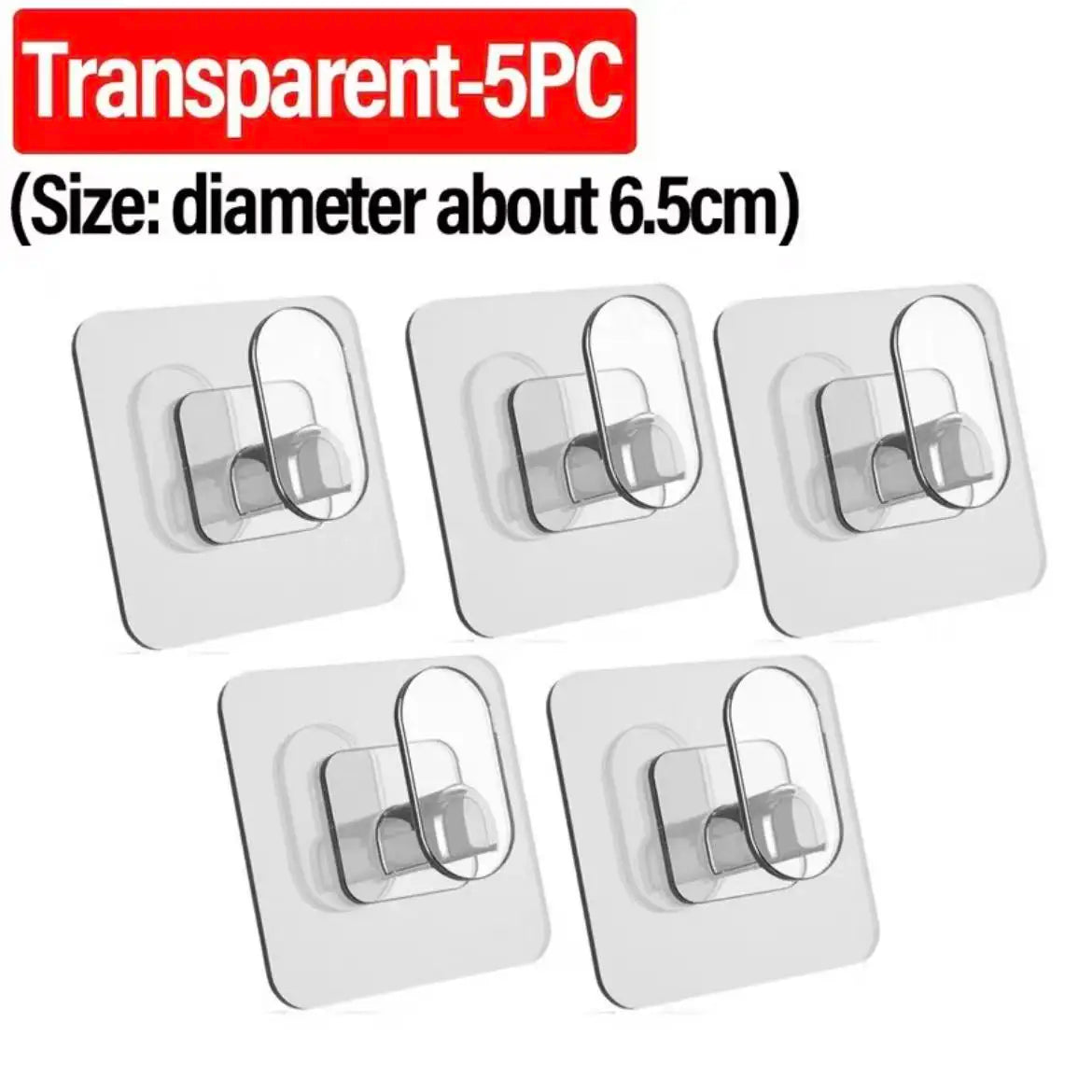 Strong Adhesive Wall Hooks — Waterproof and Traceless Universal Hooks