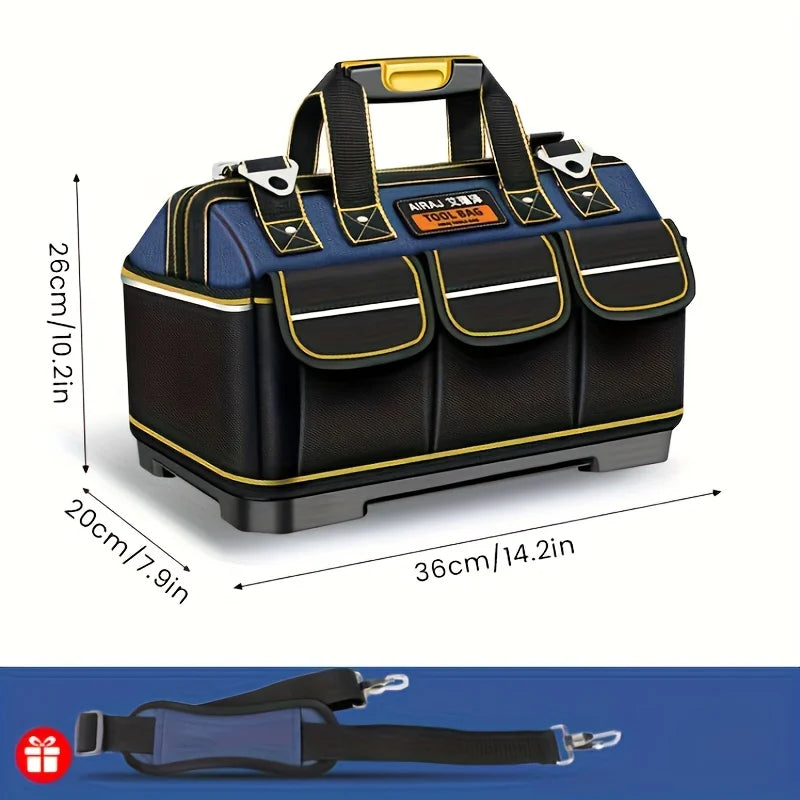 AIRAJ Multifunctional Tool Bag — Heavy Duty 1680D Oxford Cloth Storage
