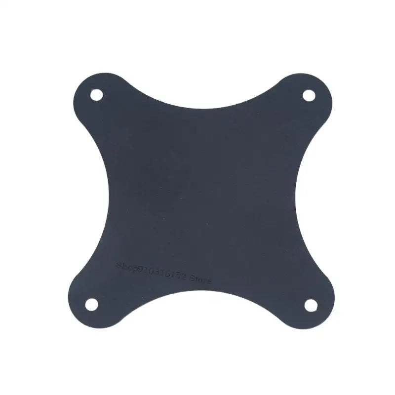 Portable Monitor Mounting Plate — Metal Stand Adapter with Rounded Corners