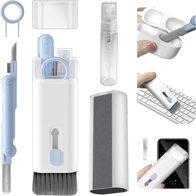 7-in-1 Computer Keyboard Cleaning Kit — Comprehensive Electronics Care Set