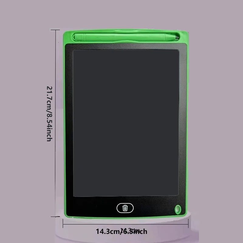 LCD Drawing Tablet — Colorful Erasable Doodle Board for Kids