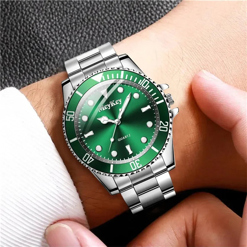 Surprise Mystery Quartz Watch — Fashionable Men's Business & Casual Wristwatch