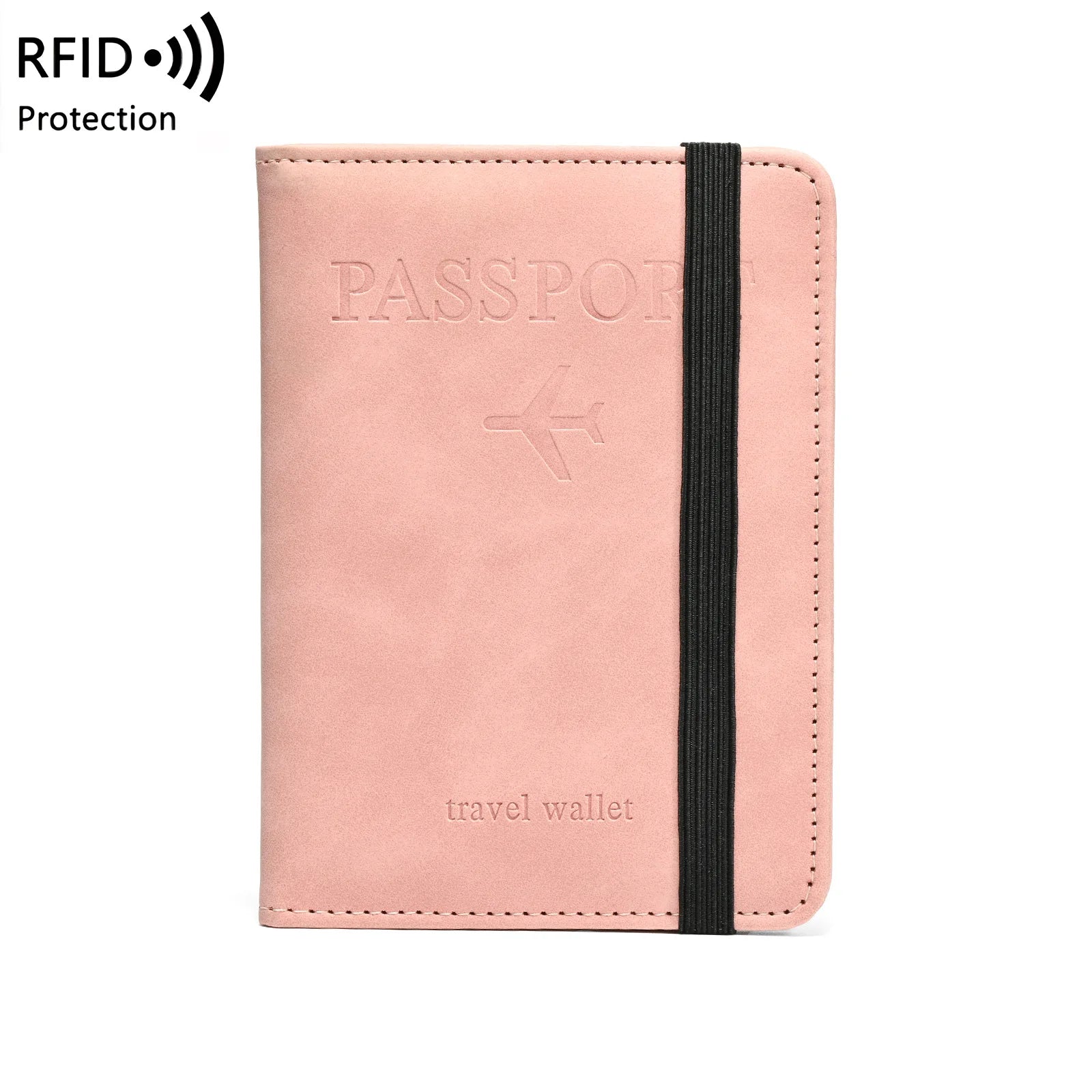PU Leather Passport Cover — Multifunctional Travel Document Organizer