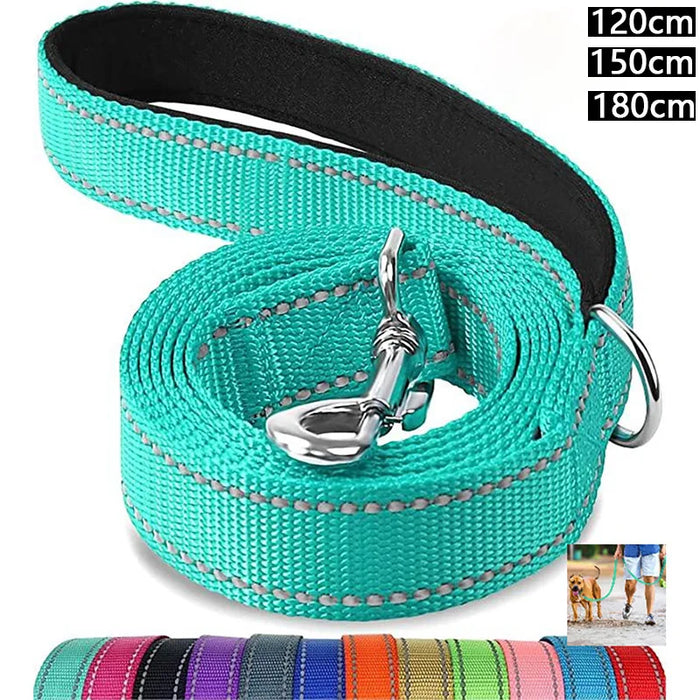 Reflective Pet Training Leash — Durable Walking Rope for Dogs and Cats