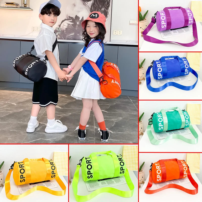 Kids' Multi-Purpose Travel Tote — Lightweight Duffle Bag for Sports and Swimming