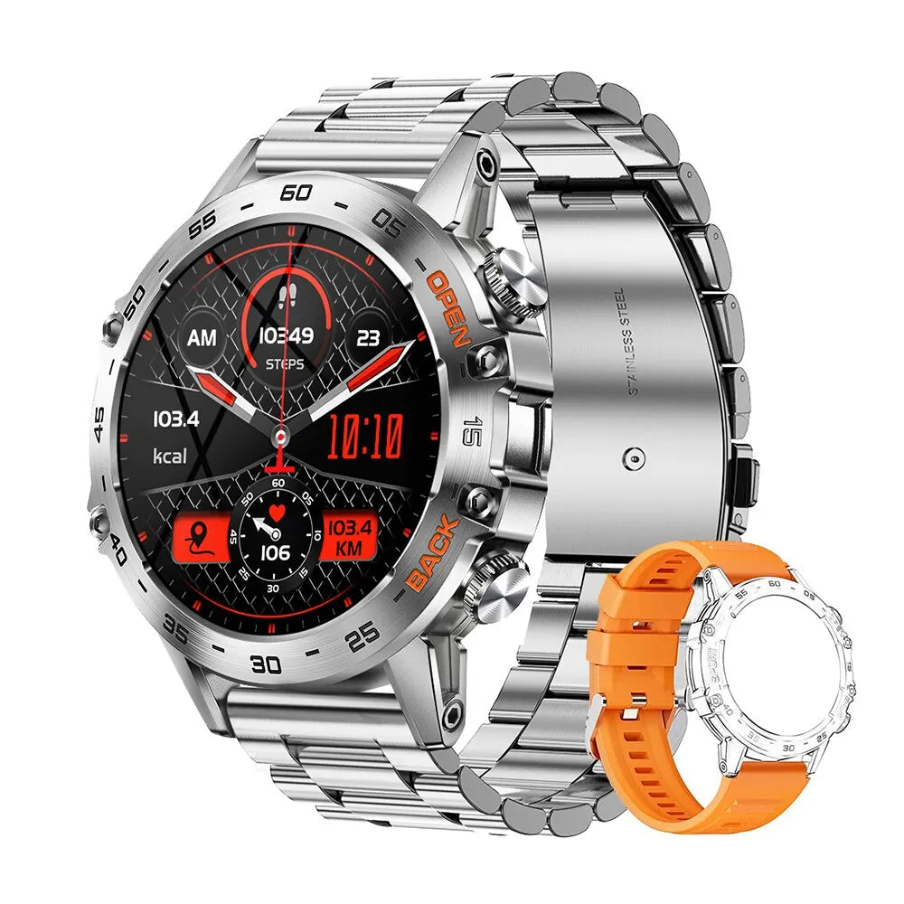 MEVADEN Luxury Men's Smart Watch — Bluetooth Calling & Fitness Tracker