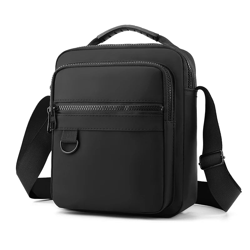 Messenger Sling Bag — Waterproof Oxford Crossbody Pouch for Daily Use