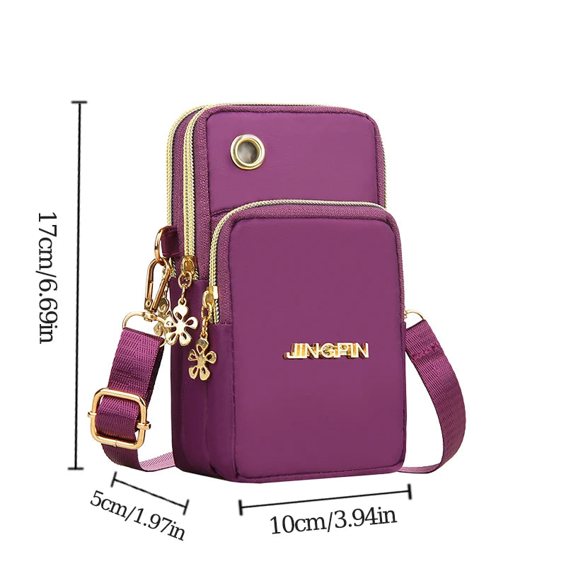 Women's Crossbody Mini Bag — Versatile Phone & Coin Pouch
