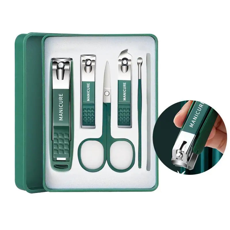eelhoe Manicure Set — Professional Stainless Steel Nail Care Kit