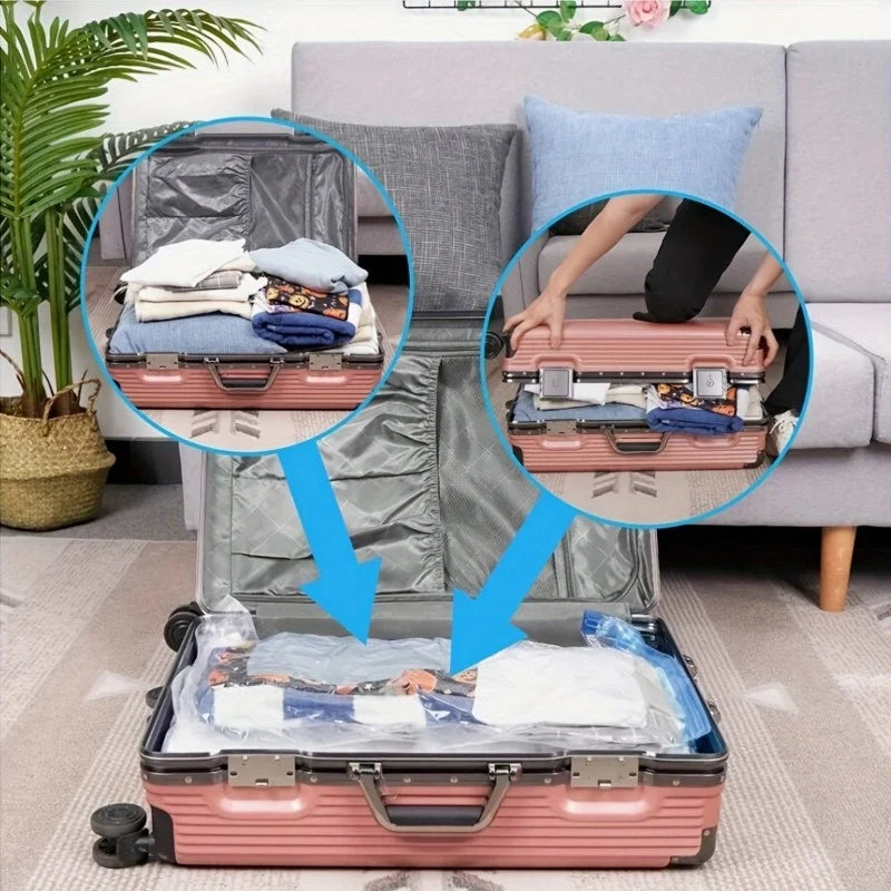 Vacuum Storage Bags — Space Saving Compression Organizers for Clothes