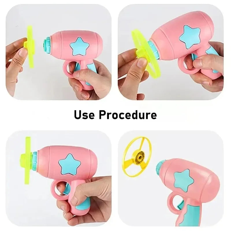 Interactive Cat Flying Disc Launcher — Fun Chasing Game Toy for Kittens