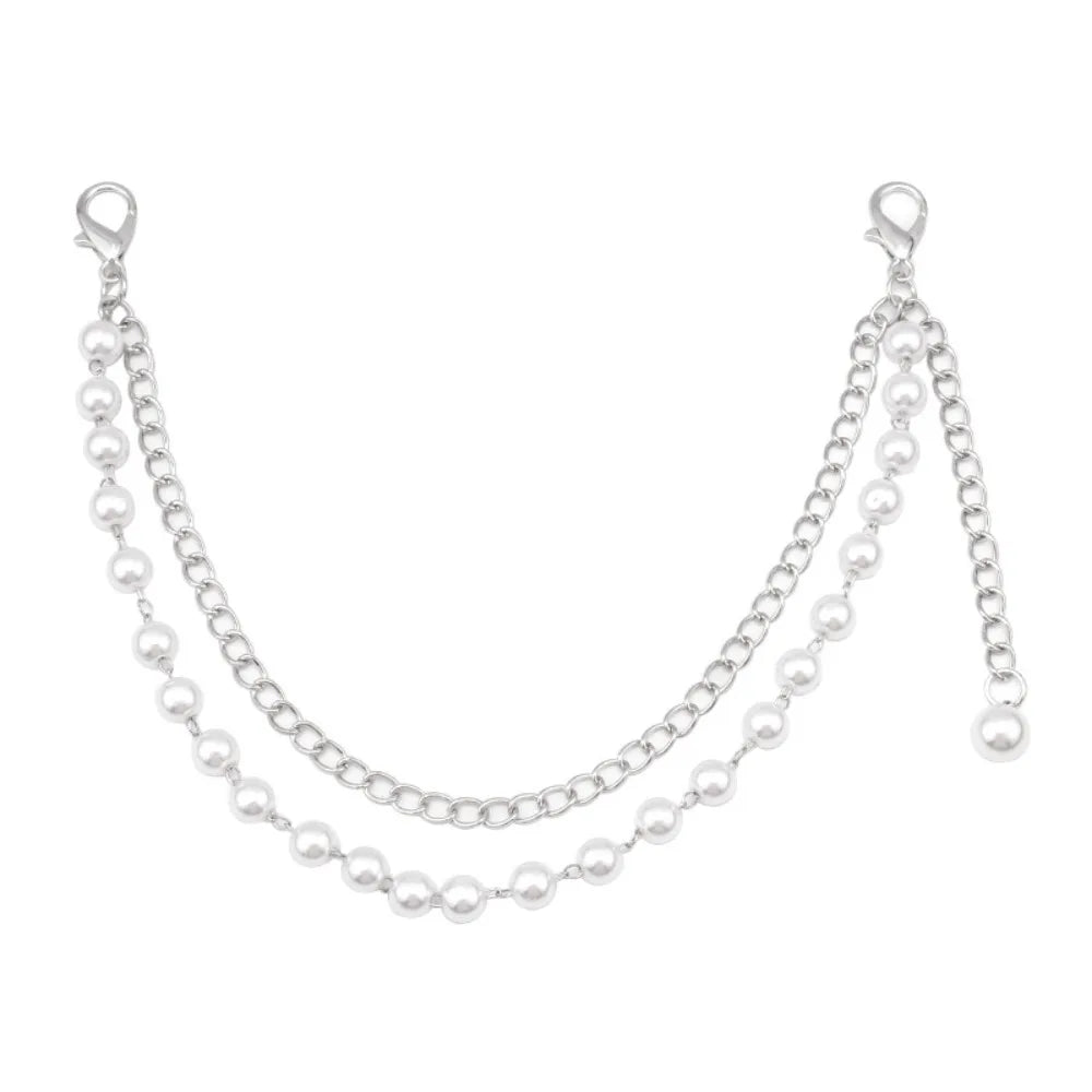 Metal Bag Chain Replacement — Versatile Shoulder Strap & Clothing Accessory