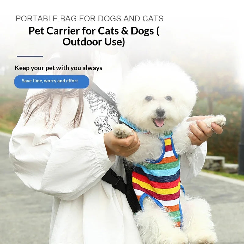 Pet Carrier Backpack — Breathable Travel Bag for Cats and Small Dogs