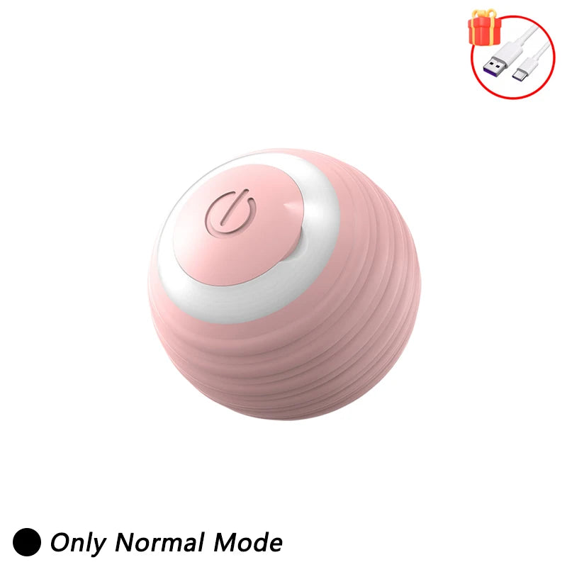 Smart Automatic Cat Toy — Self-Moving Interactive Ball with Tail