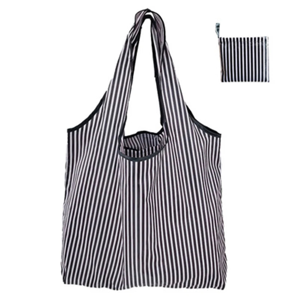 Reusable Foldable Tote Bag — Large Capacity Eco-Friendly Grocery Bag