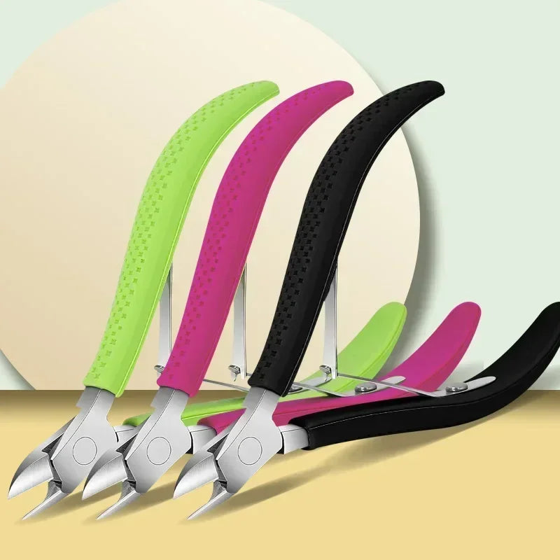 Stainless Steel Cuticle Nippers — Professional Manicure & Pedicure Tool