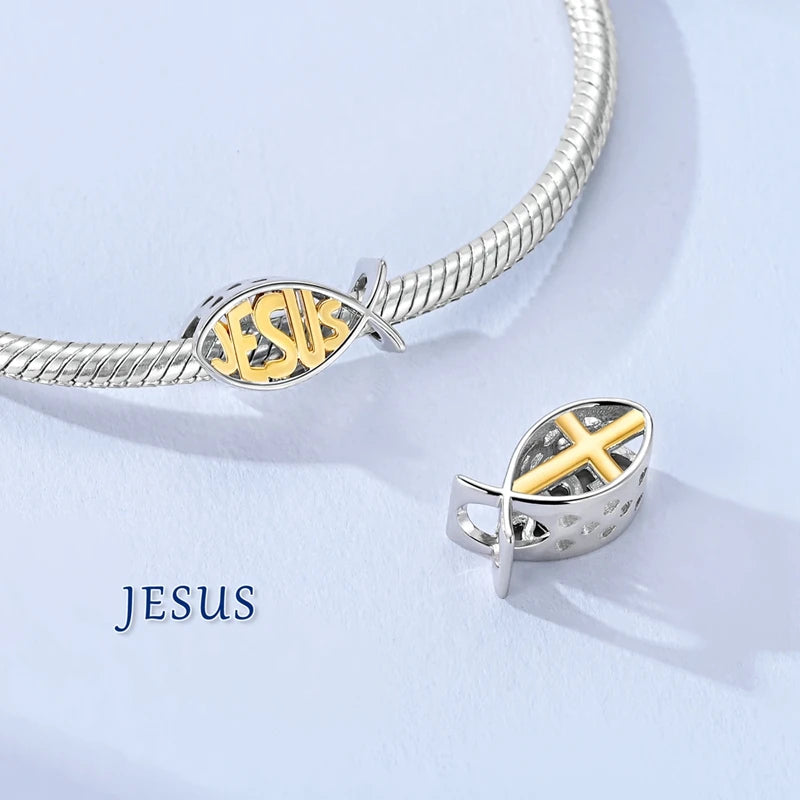 Charmhub Sparkling Zircon Elephant Charm — Gold Plated 925 Sterling Silver Bead