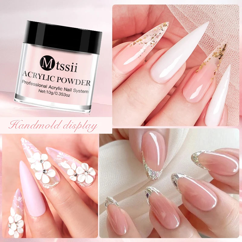 Mtssii Acrylic Nail Powder — Professional Extension & Manicure Kit