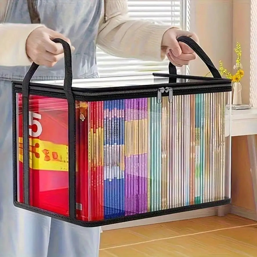 Clear PVC Storage Bags — Multifunctional Foldable Closet Organizers