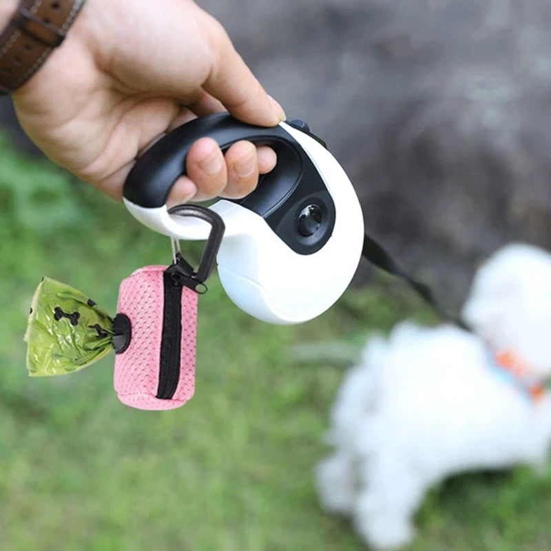 Pet Waste Bag Dispenser — Durable Mesh Poop Bag Holder for Walks
