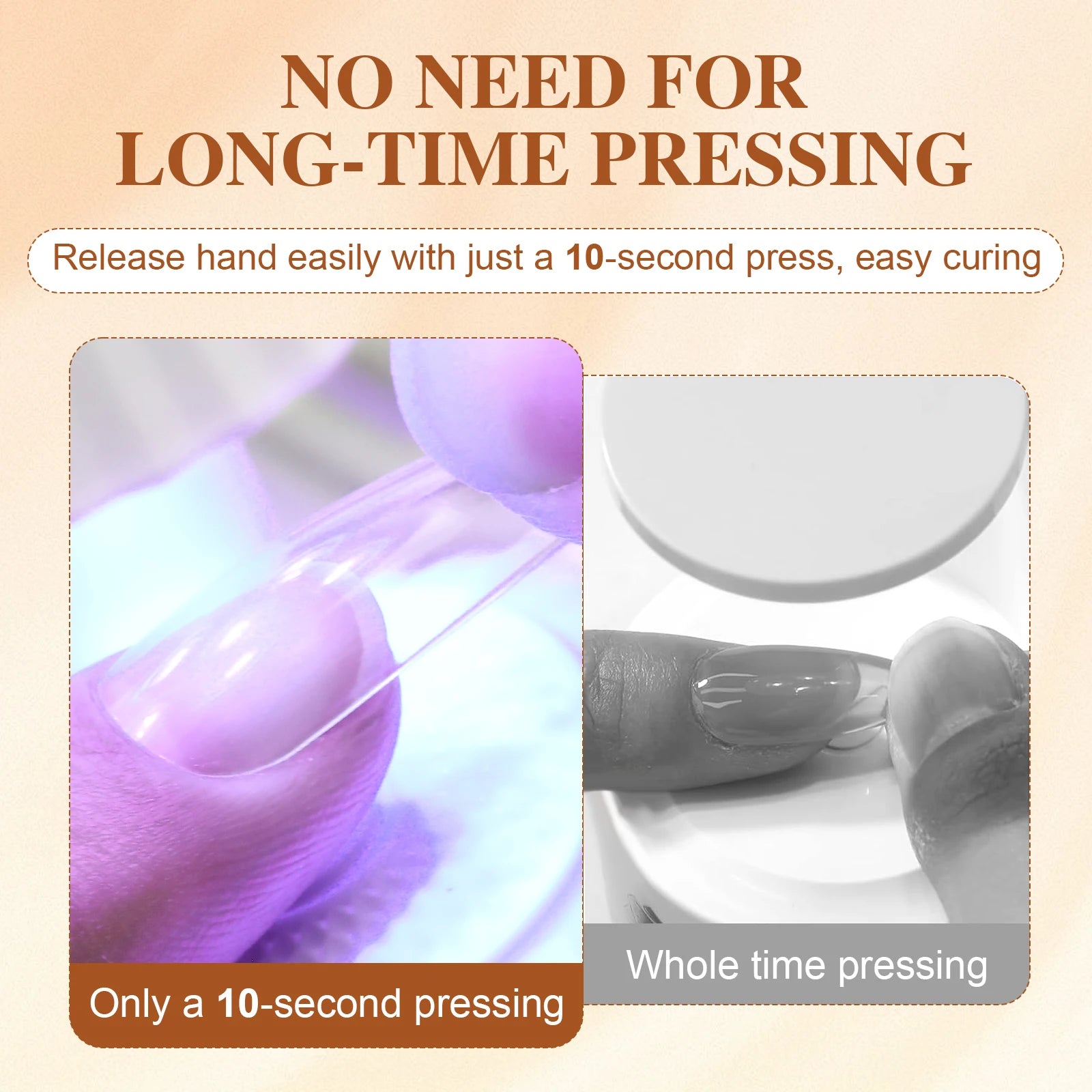 Misscheering Solid Gel Nail Glue — Strong Adhesive for Press On Nails