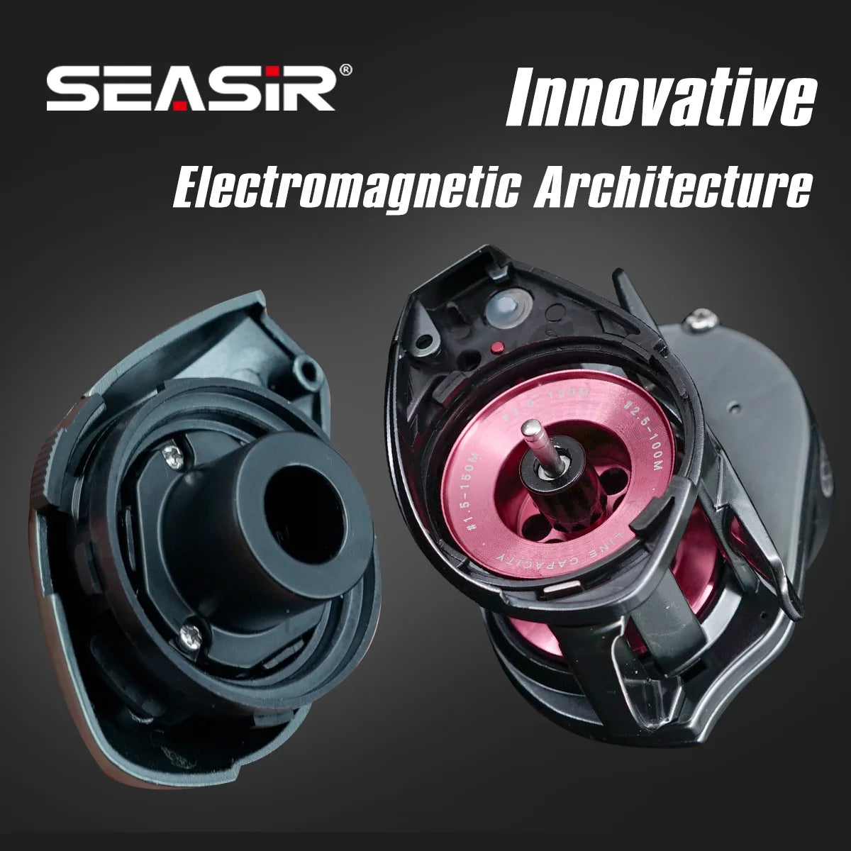 SeaSir DCAST DC Baitcasting Reel — Digital Control Long Cast Fishing Reel