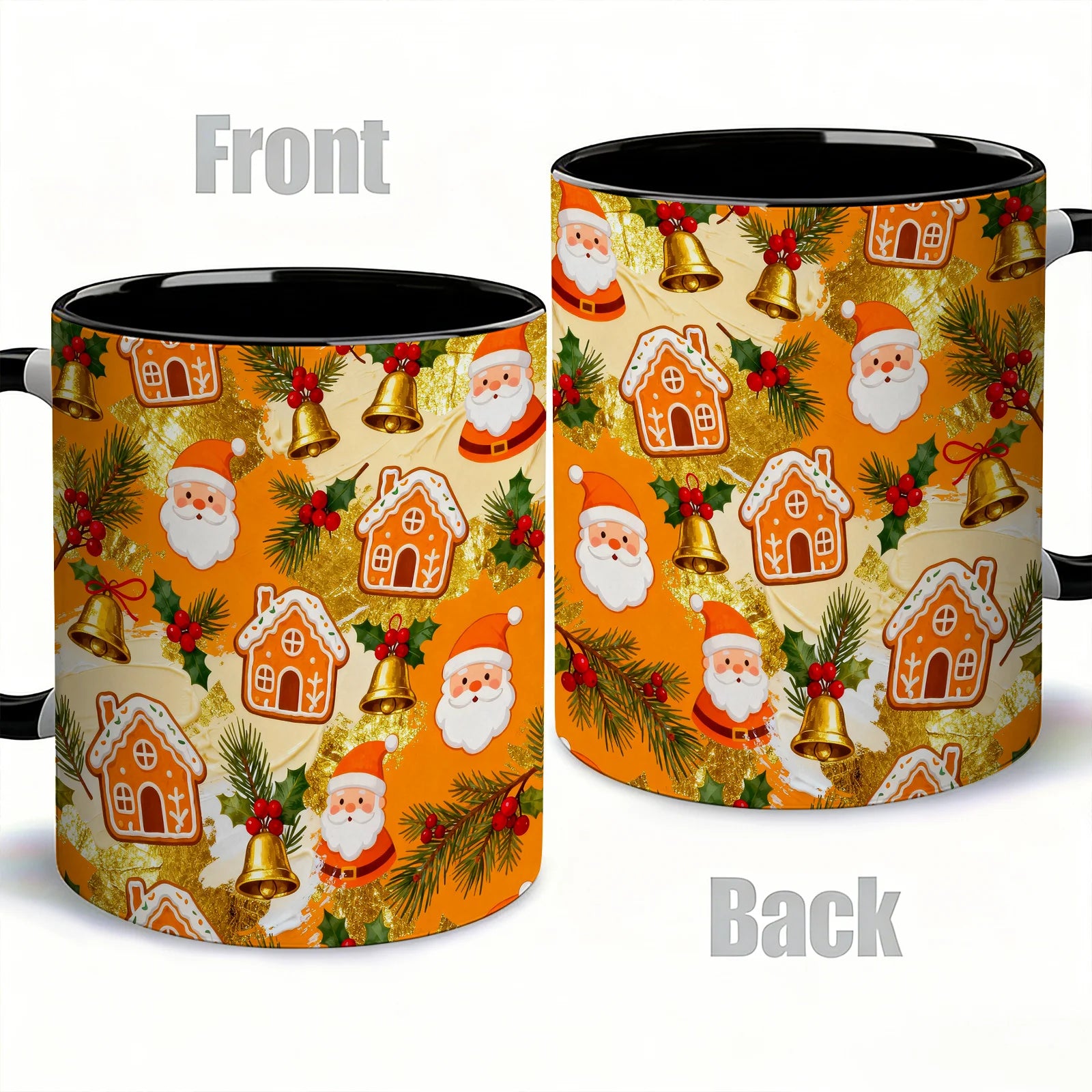 Ceramic Christmas Coffee Mug — Festive Holiday Drinkware for Home or Office