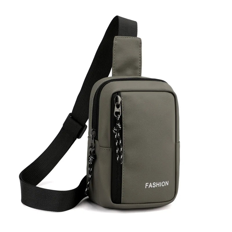 Mini Sling Chest Bag — Waterproof Crossbody Shoulder Bag for Travel