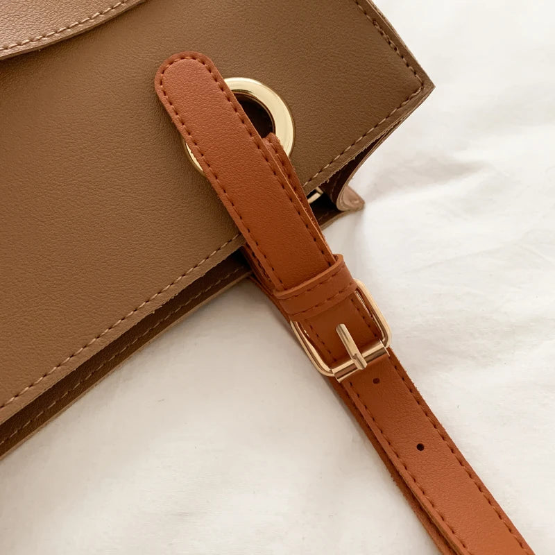 Biutefo Elegant Leather Tote Bag — Large Capacity Shoulder Handbag