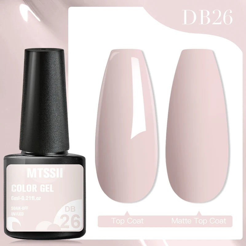 Mtssii Reflective Glitter Gel Nail Polish — Sparkling Holographic Effect