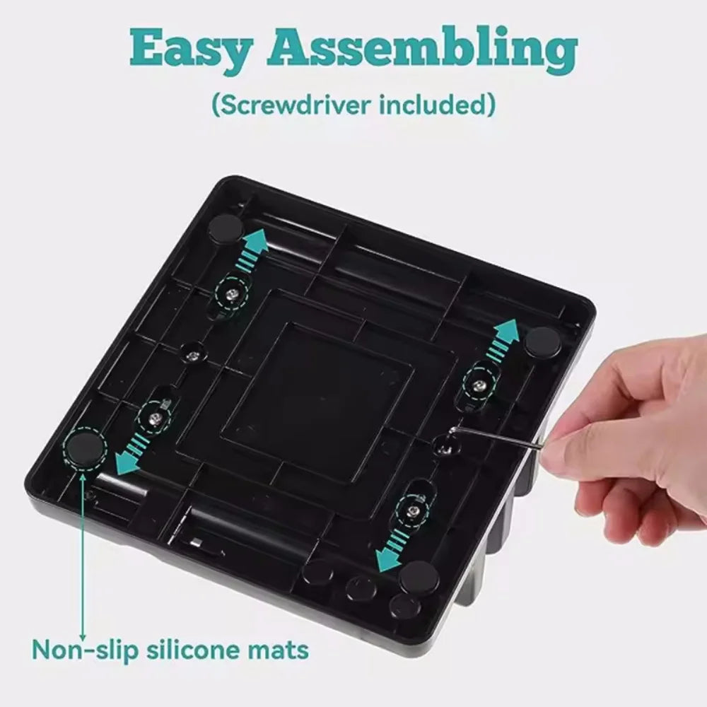 Adjustable Vertical Laptop Stand — Space-Saving Desktop Organizer