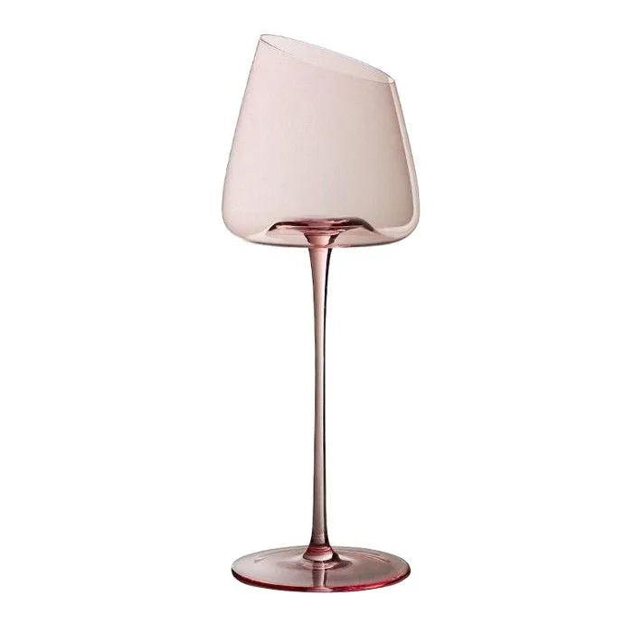 PDQ Pink Flamingo Wine Glass Set — Creative Crystal Goblets for Champagne
