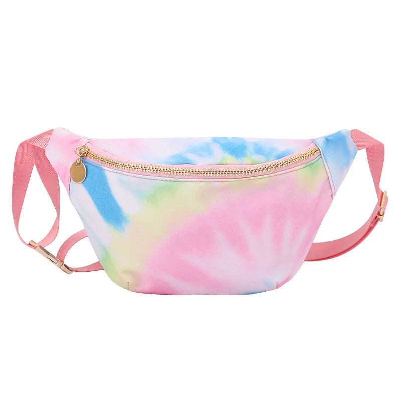 DANCURKEY Nylon Fanny Pack — Lightweight Waist Bag for Women