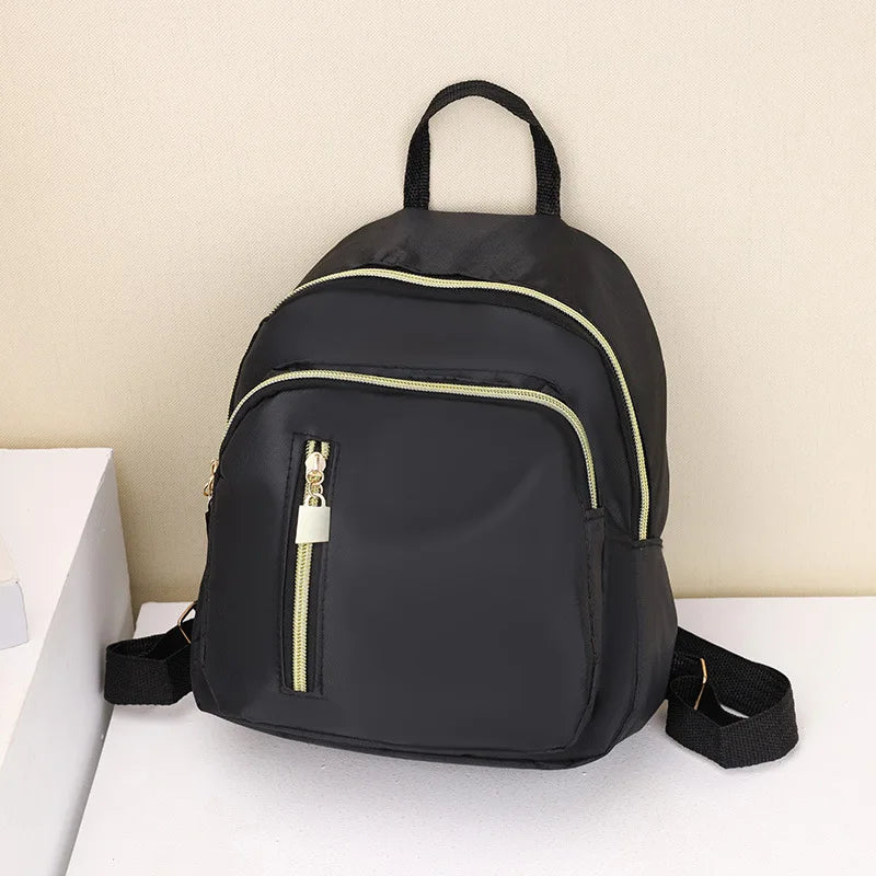 Nylon Mini Backpack — Lightweight Fashion Daypack for Travel & Daily Use