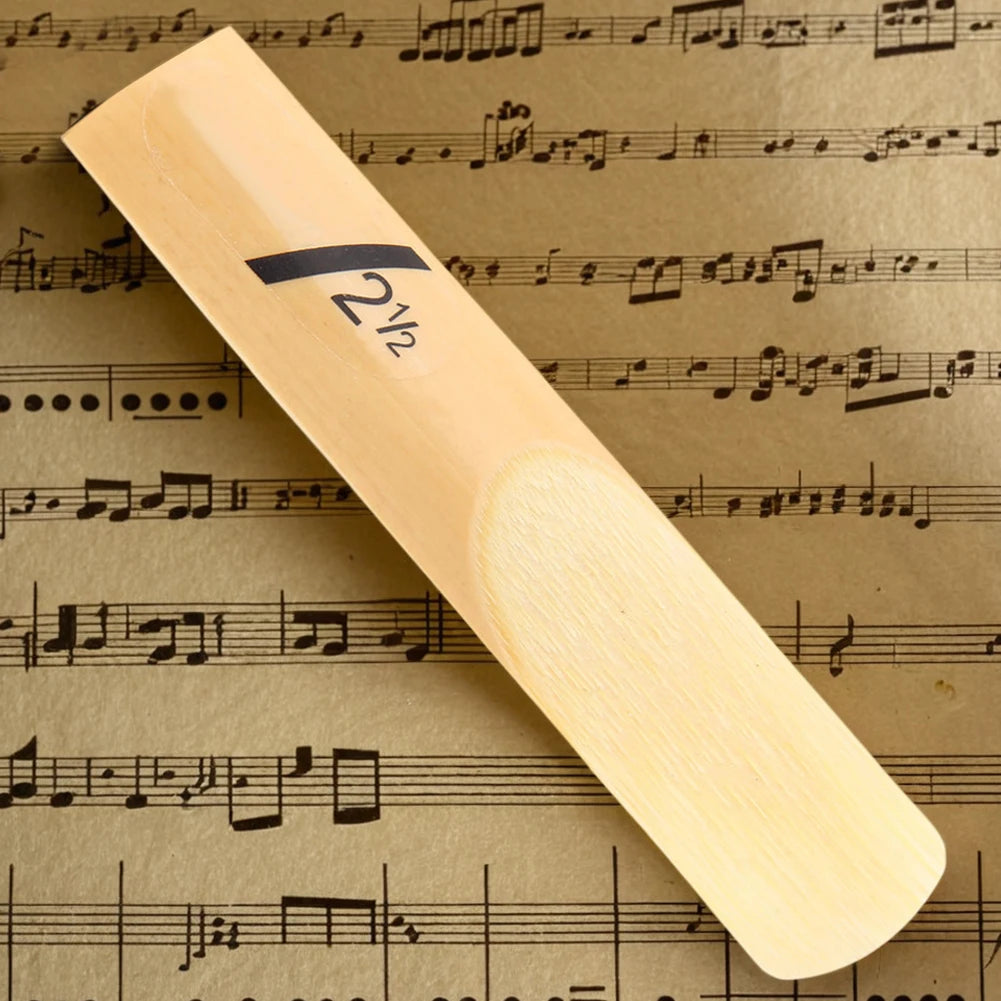 Eb Alto Saxophone Reeds — 10 Pack Professional Woodwind Reeds with Storage Box