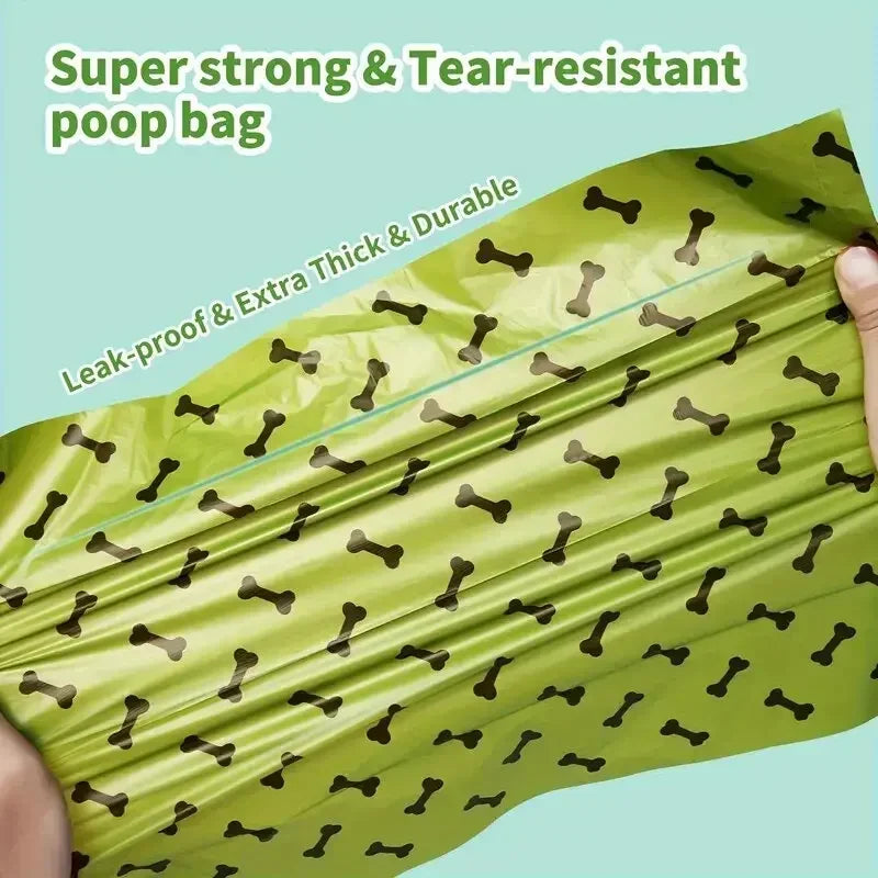 Large Pet Waste Bags — Convenient Outdoor Cleanup Refills