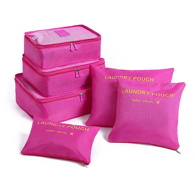 Totidy Travel Packing Cube Set — Luggage Organizer for Clothes and Shoes