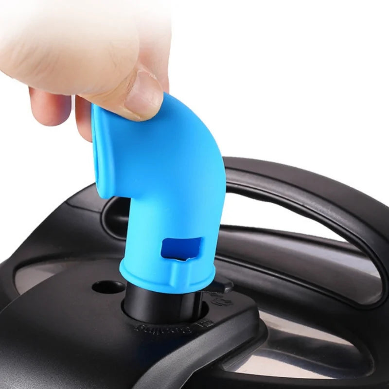 Silicone Pressure Cooker Exhaust Pipe — Steam Release Valve Diverter