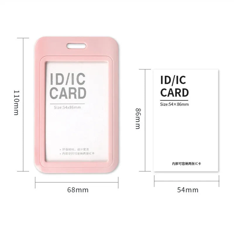 Retractable Badge Holder — Adjustable ID Card Pendant with Reel