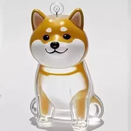 Pet Hair Memorial Keepsake Capsule — Transparent Keychain Pendant for Pet Lovers