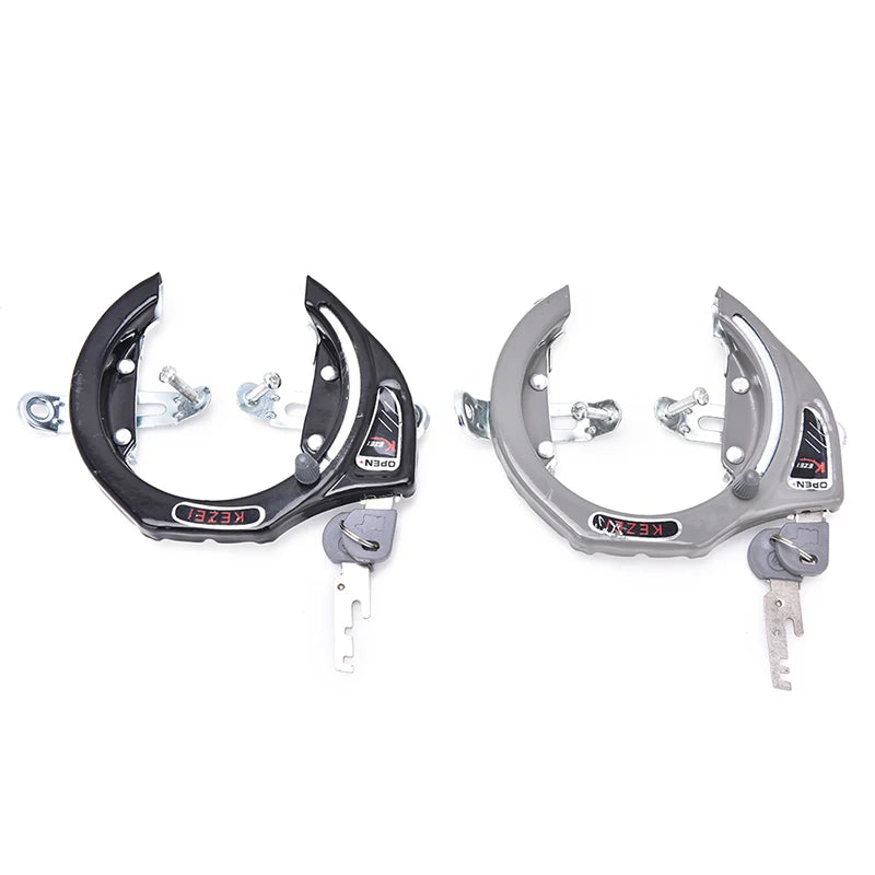 Bicycle Security Lock — Anti-Theft Steel Chain with Keys