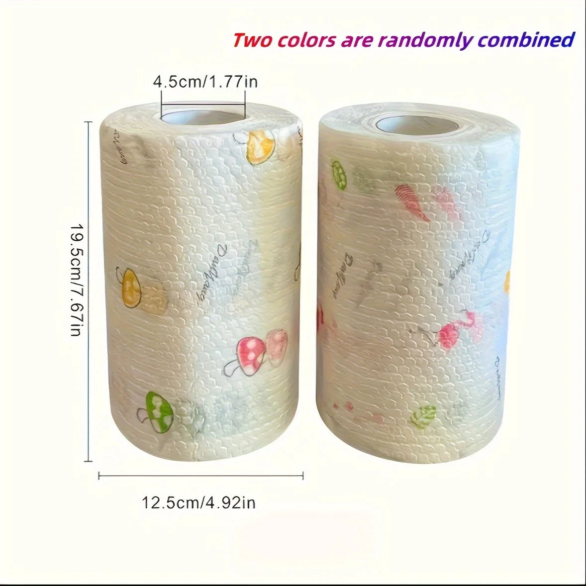 Absorbent Kitchen Dishcloths — Thickened Wood Pulp Cleaning Sheets