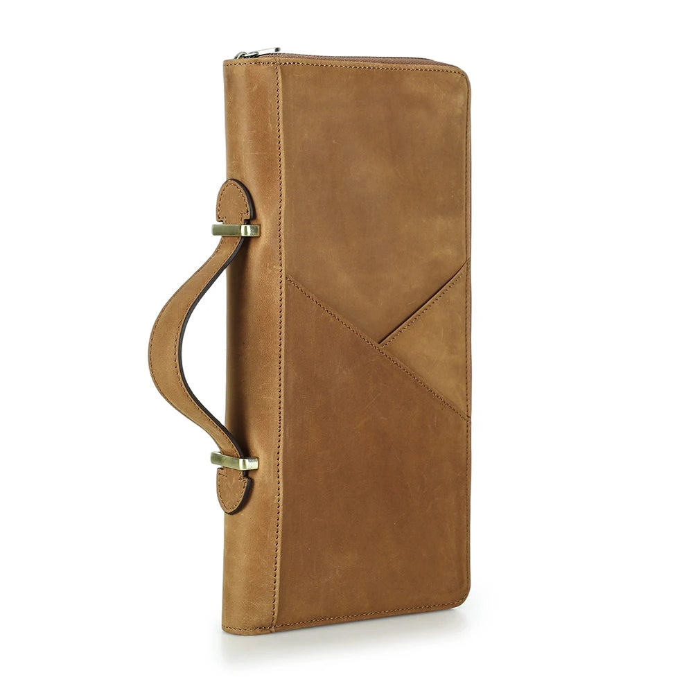 H-iram Family Travel Passport Holder — RFID Blocking Document Organizer